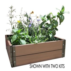 Viagrow Build Your Own Raised Bed Garden Kit,...